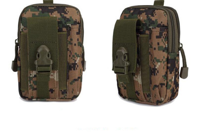 

Tactical Camo Waist Bags Waterproof Pouch Sport Casual Waist Pack Camping Hiking Outdoor Skiing Gear