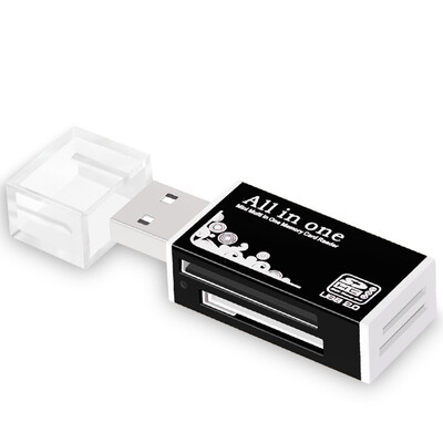 

Kuman 20 Card Reader USB Interface with Micro SD MS M2 SD TF Card Slot Y203 Flash Memory Card Reader for Phone Aluminium Shell