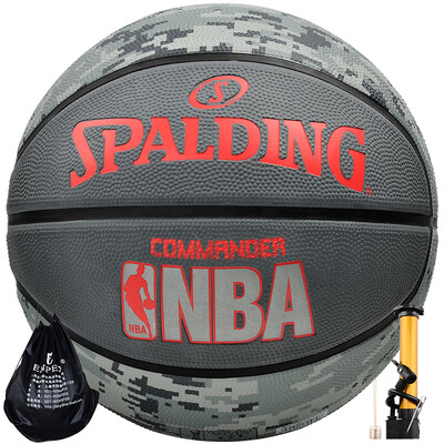 

Spalding Spalding 7 outdoor cement wear basketball training teaching basketball 83-390Y gray