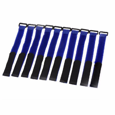 

10 Pcs Strong RC Battery Antiskid Cable Tie Down Straps 262cm Red