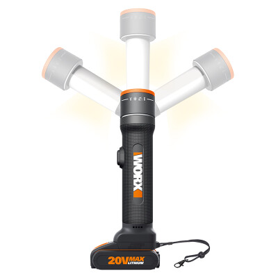 

WORX glare flashlight WX027 Lithium rechargeable LED desk lamp night light outdoor light signal searchlight work light hardware power tools