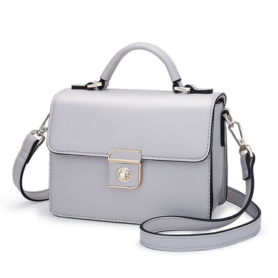 

Scarecrow MEXICAN womens bag simple versatile shoulder Messenger bag fashion casual small square bag gray