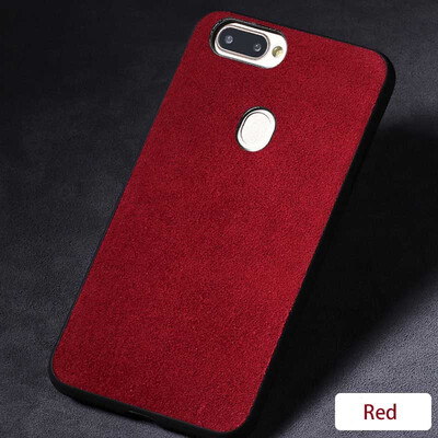 

Genuine Leather Phone Case For OPPO R11s Plus Suede leather Back Cover For R9 R9s Plus Cases