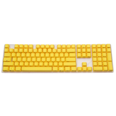 

Ameluo (Varmilo) 108 клавишных выгравированных гравированных символов PBT keycap желтые модели