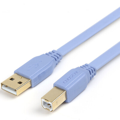 

Акихабара (CHOSEAL) Версия QC5303 USB 2.0 А / МБ / М высокоскоростной линии тонкие плоские данные печати 1,5 м