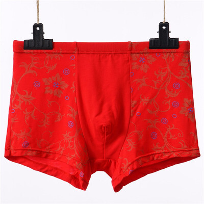 

Men Boxers Underwear Brand New Cotton Boxer Flat Panties Men Fat Boxers Homme