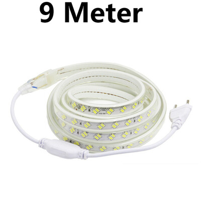 

IP67 LED Strip 220V 5730 120LEDM Waterproof Flexible Lamp Replace T5 Real 10WM With EU Plug WarmCold White