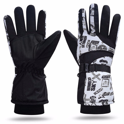 

Snowboard Gloves Winter Warm Ski Golve for Outdoor Sports Skiing Sledding Warm Windproof Bicycle Cycling Snow Snowboarding Snowmob
