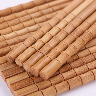 

10 pairs Japanese Natural Wooden Bamboo Chopsticks Health Without Lacquer Wax Tableware Dinnerware Hashi Sushi Chinese