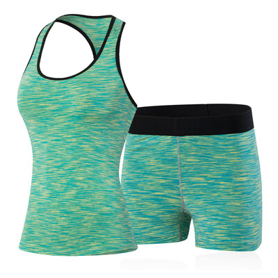 

Compression Gym Sexy Yoga Set Suit Workout Gym Short Running Tight CropTopSport