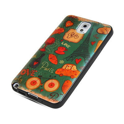

MOONCASE Watercolor Art Soft Flexible Silicone Gel TPU Skin Shell Back Case Cover for Samsung Galaxy Note 3 N9000