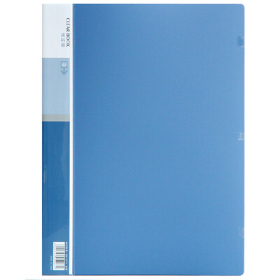 

Deli 5003 A4 30 pages of information document book blue single loaded
