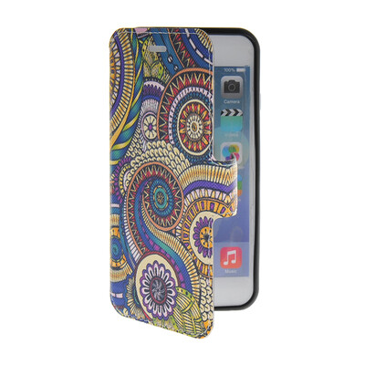 

MOONCASE Cute Pattern Leather Side Flip Wallet Card Slot Pouch Stand Shell Back ЧЕХОЛ ДЛЯ Apple iPhone 6 ( 4.7 inch )
