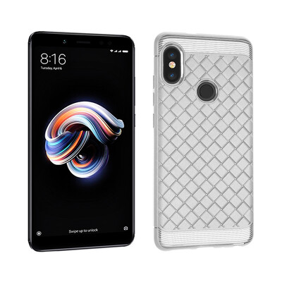 

Goowiiz роскошный корпус телефона для Xiaomi Redmi Note 5 Pro очень вентиляция плетение мягкий защита от падения защита