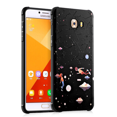 

Goowiiz Fashion Phone Case For Samsung Galaxy C5C7C7 ProC9 Pro Luxury 3D Cute Cartoon Slim Full Soft Silicone