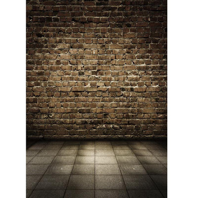 

Brown Brick Wall Photo Backdrop 57FT Vinyl Fabric Cloth Digital Printing Photo Background s-750