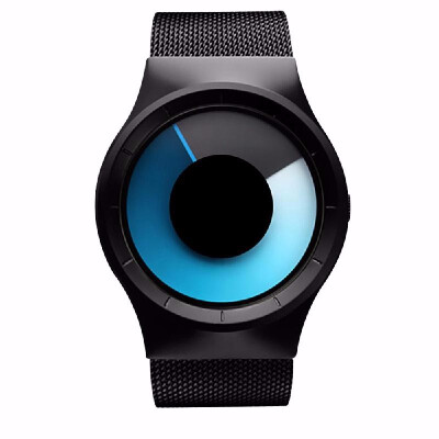 

New Quartz Watch Luxury Stainless Steel Mesh Belt Men&Women Gifts Cool Steel Strap Wristwatch