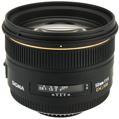 

SIGMA 50 мм F1.4 EX DG HSM Full Frame Стандартная фиксированная фокусировка объектива с фиксированной фокусировкой (объектив для крепления Nikon)