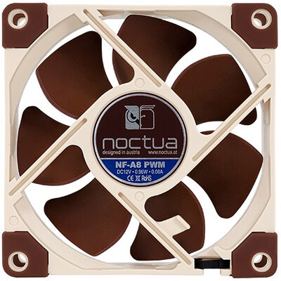 

Noctua NF-A8 PWM Premium Quiet Fan 4-Pin 80mm Brown