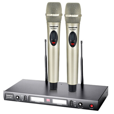 

Победа (TAKSTAR) TS-8807 микрофон беспроводной микрофон один с двумя секции U регулируемой частотой семьи этапа конференции КТВ спектаклей, посвященный стабильную высококачественную цельнометаллический шампанское