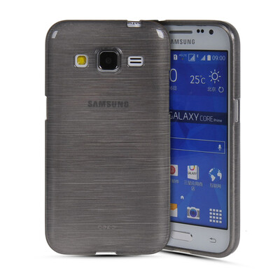

MOONCASE Мягкие гибкие силиконовый гель ТПУ Дело Чехол кожи для Samsung Galaxy Core Prime G360 / Prevail LTE Серый