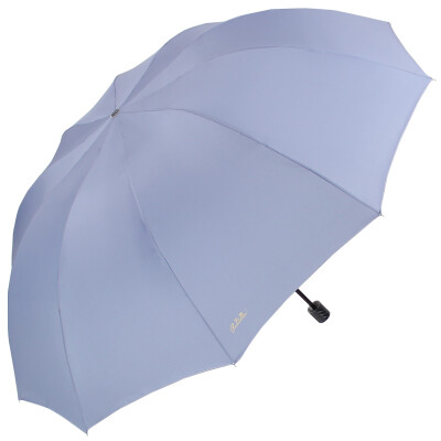 

Jingdong supermarket] heaven umbrella to increase the reinforcement of high-density water-resistant collision cloth a dry three fold business tripny umbrella deep blue 33212E