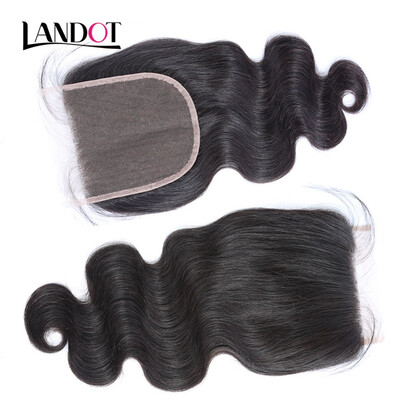 

9A Size 5x5 Lace Closure Mongolian Virgin Hair Closure Straight Body Wave Human Hair Swiss Closures FreeMiddle Part Natural Color