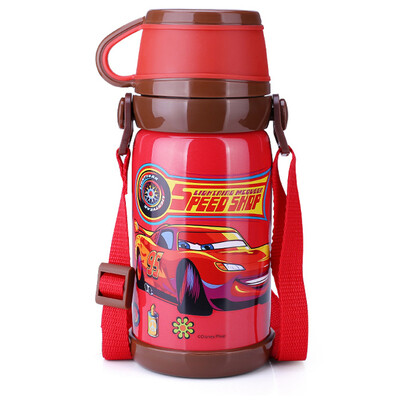 

【Jingdong Supermarket】 Disney Insulation Cup Children's Stainless Steel Drink Portable Male Female Student Cup Vacuum Insulation Pot 600ML Minnie Powder
