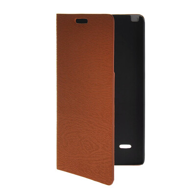

MOONCASE Slim Leather Side Flip Wallet Card Slot Pouch with Kickstand Shell Back чехол для LG G3 Stylus / D690 Red