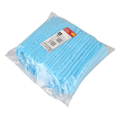 

SANTO 1950 disposable non-woven striped hat 100 loaded food cap health medical cleaning dust cap