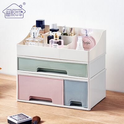 

Yi Cai Nianhua storage box desktop storage box storage box three-piece YCG3019