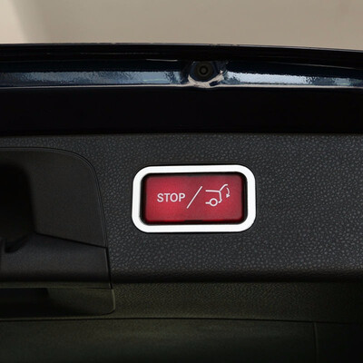 

Car Rear Door Electric tailgate Switch Cover frame For Mercedes Benz GLA GLC GLK S CLS ML GL GLE GLS Car Styling Aluminium Alloy