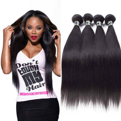 

Amazing Star Peruvian Virgin Hair Straight Bundles Unprocessed Human Hair Extensions Peruvian Straight Hair 4 Bundles Full Thick