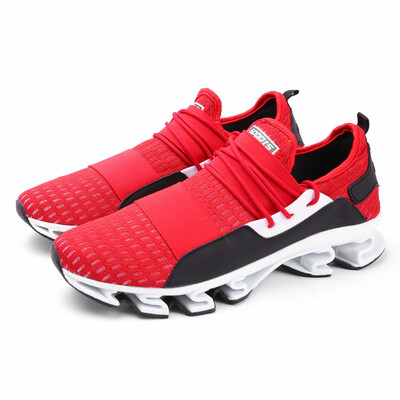 

Outdoor Sports Shoes 2018 New Design Soles Running Shoes for Men Breathable Cushioning Men Sneakers Athletic Shoes Male