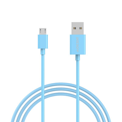 

QIC Micro USB Andrews data cable charge line mobile phone strong charge line for Samsung millet Meizu Huawei&other Andrews phone 2 meters blue