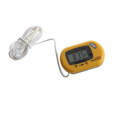 

LCD Digital Fish Aquarium Thermometer Water Terrarium FREE Extra Batteries