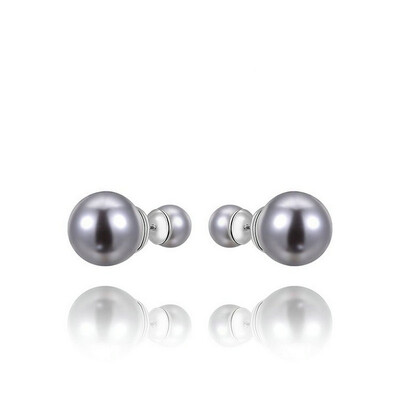 

Yoursfs® 18K Gold Plated Black Pearls Earrings Womens Fashion Jewelry