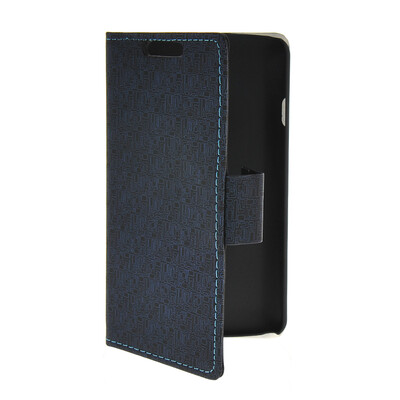 

MOONCASE Slim Leather Side Flip Wallet Card Slot Pouch Stand Shell Back ЧЕХОЛ ДЛЯ LG F70 Sapphire