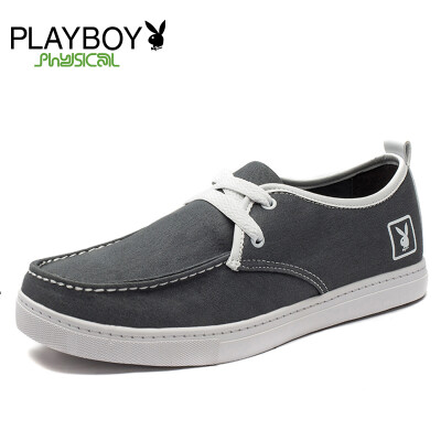 

PLAYBOY brand,New,Korean style,Athleisure,Lacing,Men's shoes