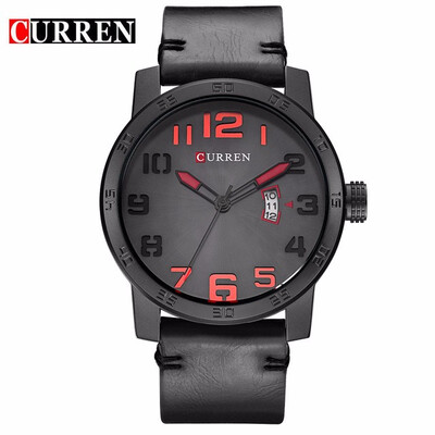 

Curren 2017 men watches relogio masculino luxury military wristwatches fashion casual quartzwatch water Resistant calendar 8254