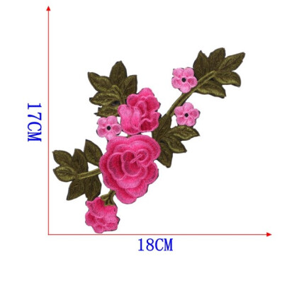 

1 Pcs Top Flower Patches Iron-on Sew-on Letter Sequined Motif Applique Garment Children Women DIY Clothes Sticker Wedding Party