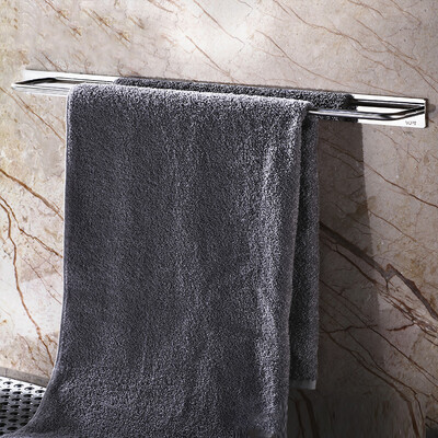 

Germany YOULET 304 stainless steel towel rack free punch single pole creative bathroom pendant storage towel rack 40CM