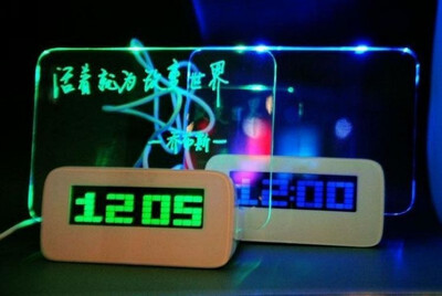

mymei цифровой сигнал будильника температура календарь таймер во главе совета зеленый