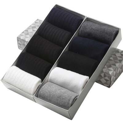 

Jingdong supermarket Beijie cashmere Bejirog business casual men&women couples autumn&winter season four seasoning combed cotton socks 10 pairs of men&39s random color