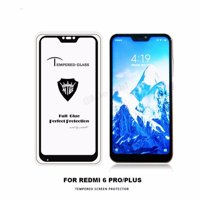 

for Xiaomi Mi A2 Lite full Cover Tempered Glass Screen Protector for Xiaomi Redmi 6 Pro 3GB 4GB 32GB 64GB Anti fingerprint film