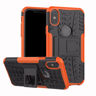 

Goowiiz Phone Case For Iphone 7 Plus8 Plus Armor Tire Texture Rugged Protection PCTPU Full Protection
