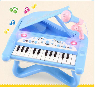 

Kids Electronic Organ Keyboard Piano 37 keys With Microphone Musical Toy Gift