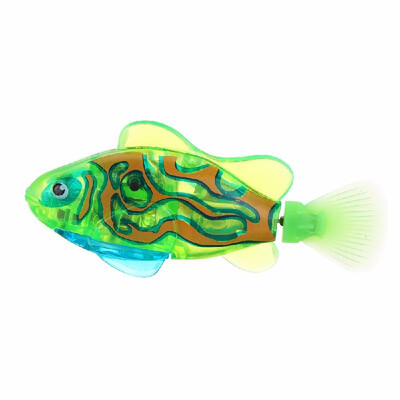 

Fish Magical Electronic Toy Flashy Electronic Fish Pets Robot Swimming Fish Wonderful Electric Clownfish Induce Bath Companion Toy