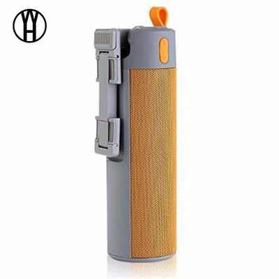 

WH s611 Outdoor Sports TF card bluetooth USB AUX speakers Multifunctional Portable Selfie Stick with Speaker&Power Bank