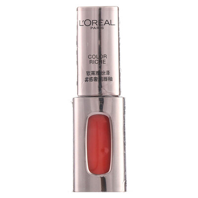 

Oreal (LOREAL) Fun Ze туман чувство экстравагантности Lip Glaze V104 6,5 мл (Oreal макияж оранжевый коралловый блеск для губ губная помада)